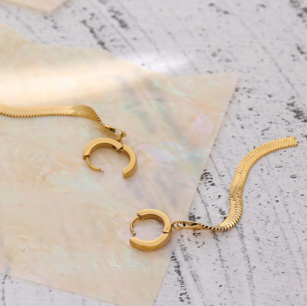 Elegant Long Tassel Earrings - Picture 6 of 7